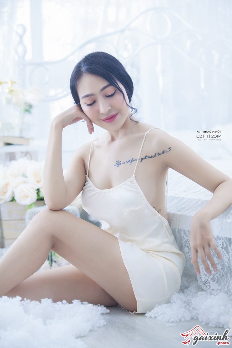 ảnh con gái xăm cực chất