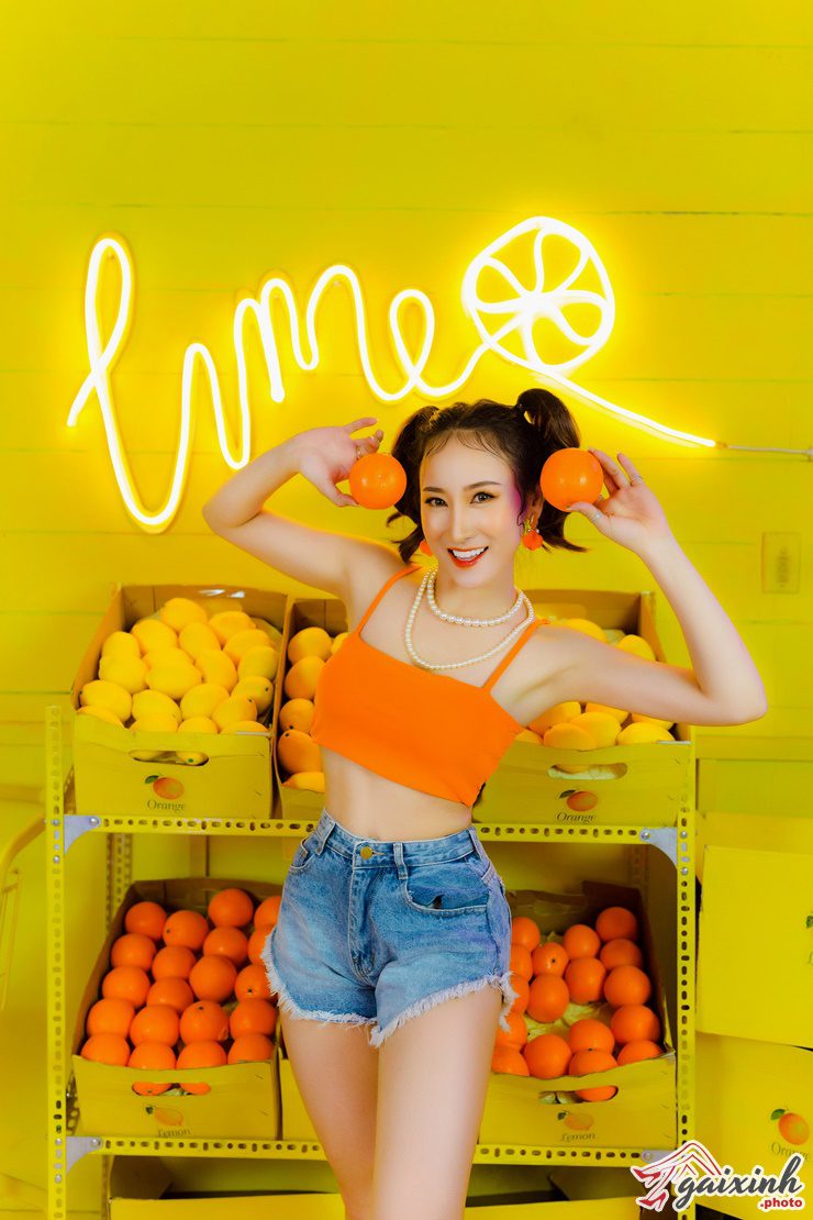 Hình Nữ Cute anh gai xinh cute