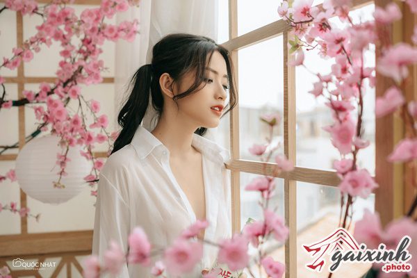 ảnh gái xinh thả rông