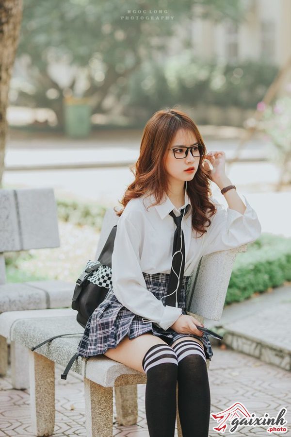 Ảnh Cô Gái Xinh ảnh gái xinh tóc dài đẹp