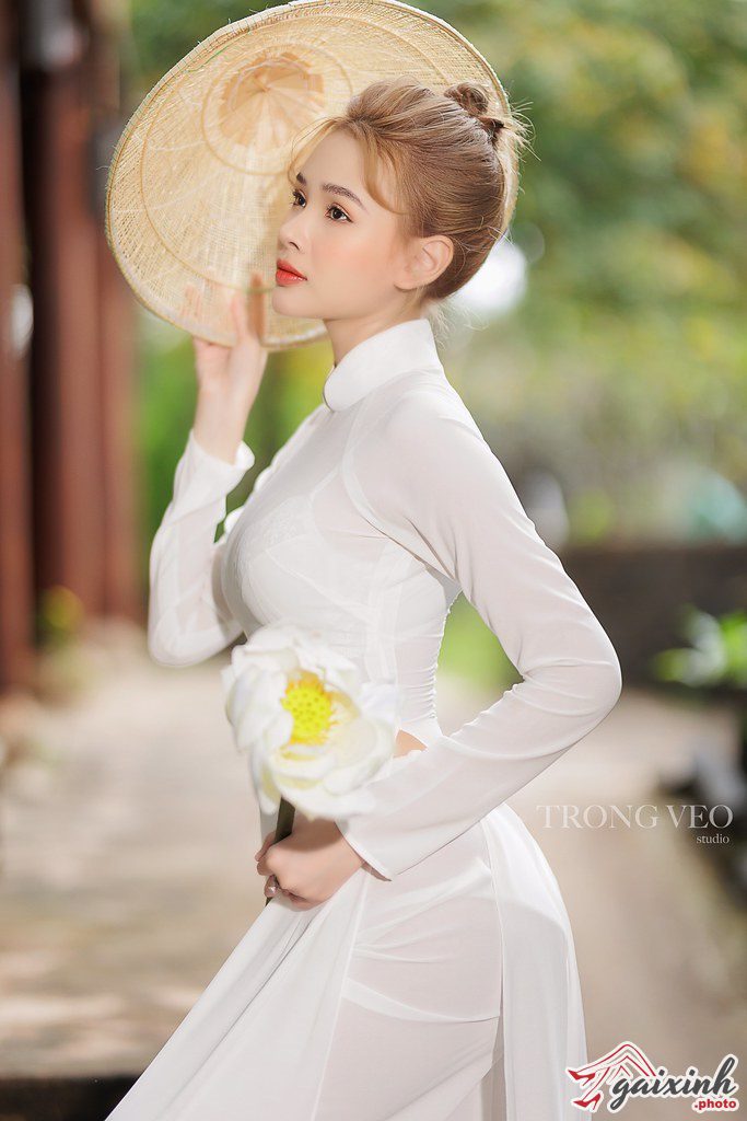 Ảnh Cô Gái Mặc Áo Dài Đẹp ảnh thiếu nữ mặc áo dài đẹp