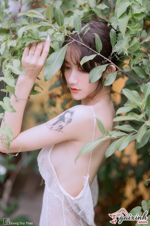 Ảnh Body Nữ Đẹp Chất Che Mặt ảnh tóc ngắn