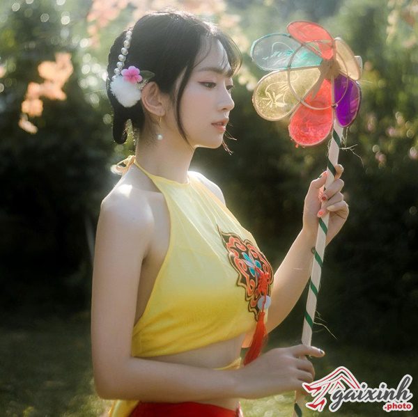 Áo Dài Bó Sát ao dai tiktok 02