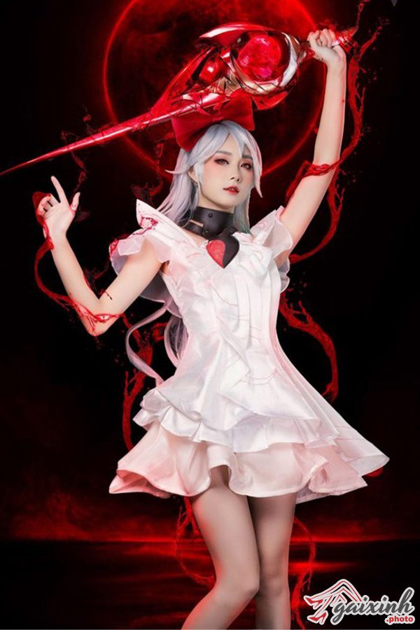 Hình Ảnh Gái Xinh Sexy cosplay nữ sinh sexy