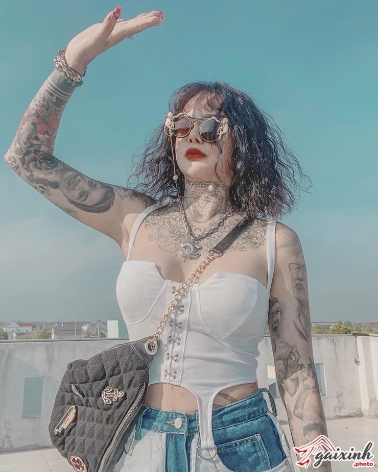 hình xăm gái nhật đẹp