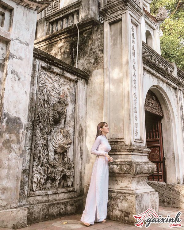 Áo Dài Bó Sát tiktoker le bong 08