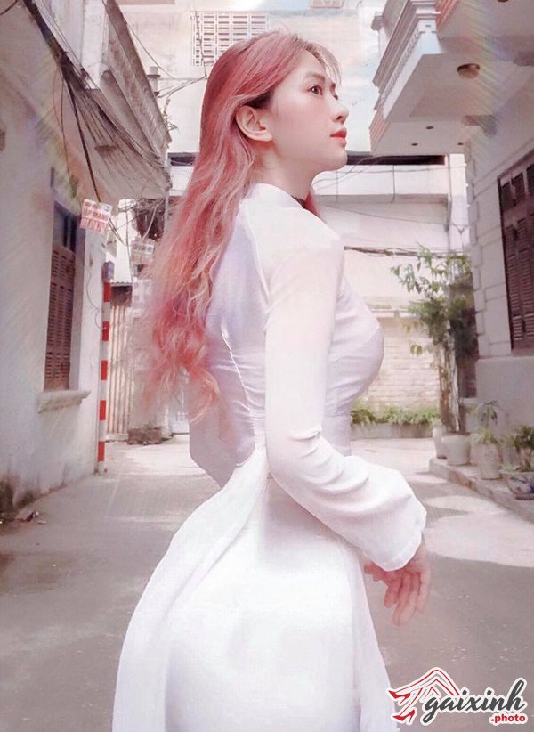 Áo Dài Bó Sát tiktoker le bong 10