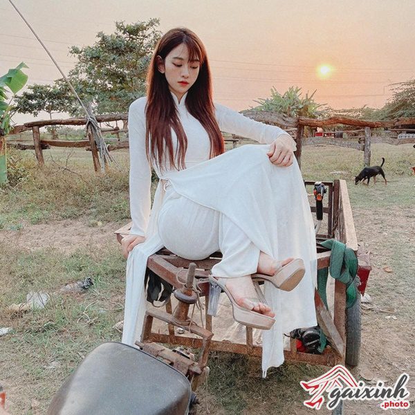 Áo Dài Bó Sát tiktoker le bong 14