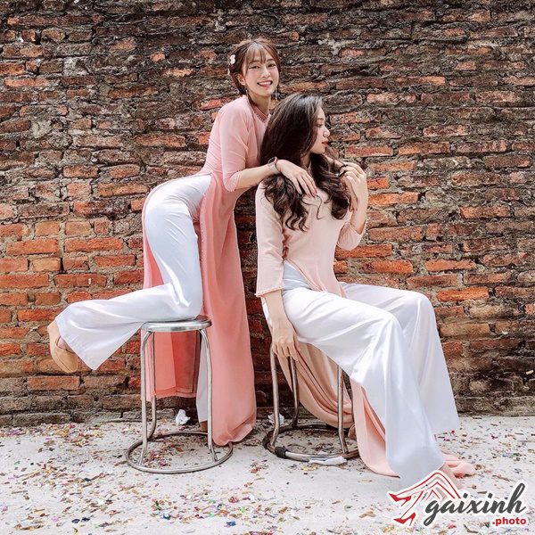 Áo Dài Bó Sát tiktoker le bong 17