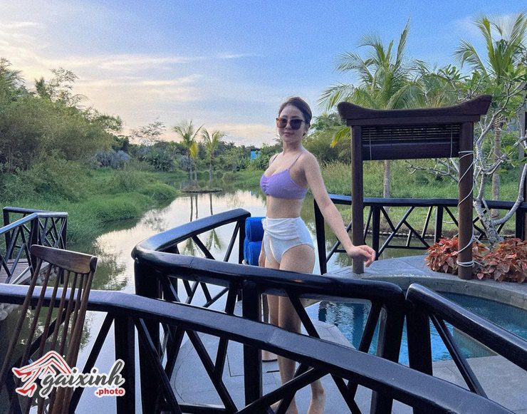 Ảnh Nóng Trâm Anh tram anh bikini