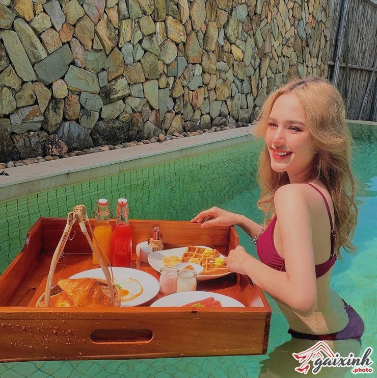 Ảnh Nóng Xoài Non xoài non mặc bikini