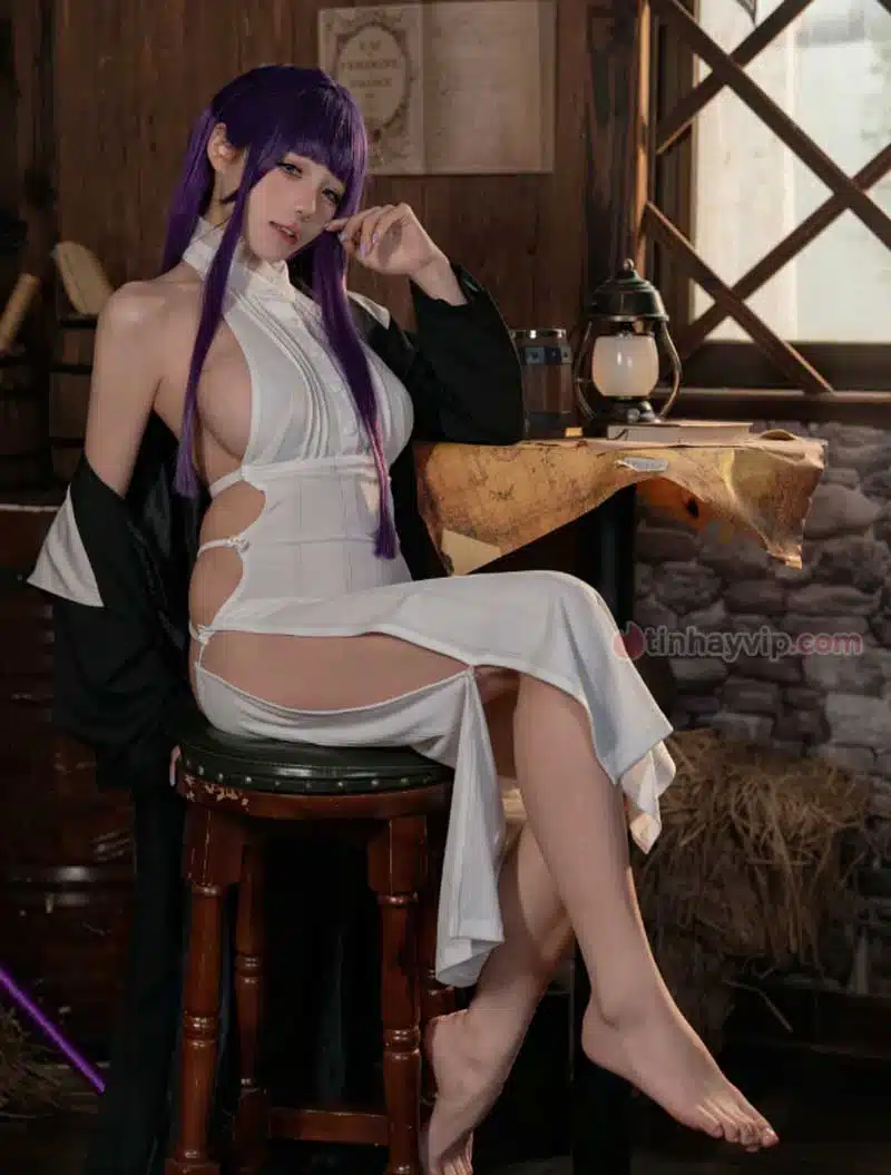 Yaokoututu cosplay Fern Sousou no Frieren 18+ nude Yaokoututu cosplay Fern 18+